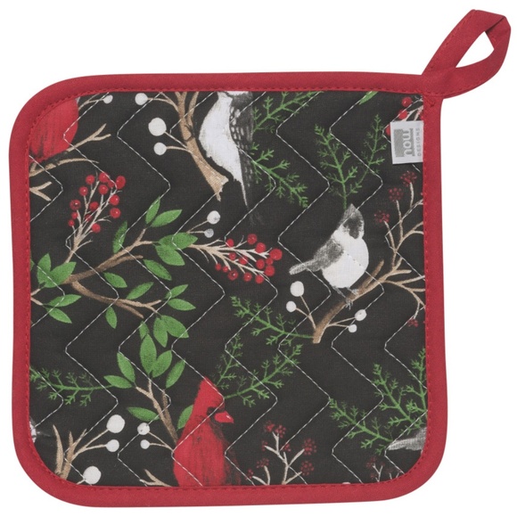 Now Designs Winter Birds Pair of Potholders NWT - Picture 2 of 2